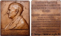 BELGIQUE - ROYAUME DE BELGIQUE - RÈGNE DE LÉOPOLD III, RÉGENCE DU PRINCE CHARLES Plaquette, Fernand Courtoy