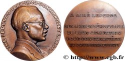 GOUVERNEMENT PROVISOIRE DE LA RÉPUBLIQUE FRANÇAISE Médaille, Aimé Lepercq, Commandant Landry