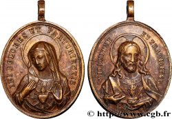 MÉDAILLES RELIGIEUSES Médaille, Vierge Marie et Christ