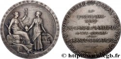 CANAUX ET TRANSPORTS FLUVIAUX Médaille, Compagnie universelle du canal maritime de Suez