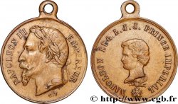 SECOND EMPIRE Médaille, Baptême du prince impérial