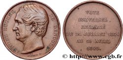 DEUXIÈME RÉPUBLIQUE Médaille, Hommage à Antoine Eugène Genoude