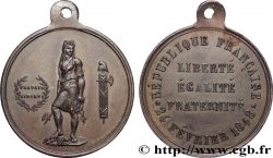 DEUXIÈME RÉPUBLIQUE Médaille, Journées de février