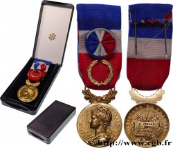 CINQUIÈME RÉPUBLIQUE Médaille d’honneur du Travail, Ministère du Travail, Grand Or