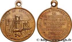 III REPUBLIC Médaille, Concours de gymnastique