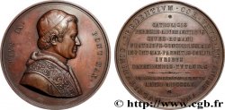 ITALY - PAPAL STATES - PIUS IX (Giovanni Maria Mastai Ferretti) Médaille, Célébration de Pâques à Rome