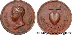 HENRY V COUNT OF CHAMBORD Médaille, Dieu et le roi