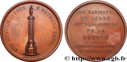 LOUIS-PHILIPPE I Médaille, Inauguration de la colonne à la déesse