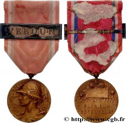 TROISIÈME RÉPUBLIQUE Médaille, Aux glorieux défenseurs de Verdun