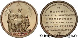 FRANC - MAÇONNERIE Duke of Sussex,Grand Master
Charity & Benevolence Instituted.