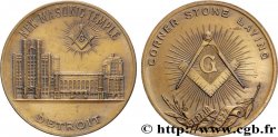 FRANC - MAÇONNERIE ORIENT DE DETROIT, NEW MASONIC TEMPLE