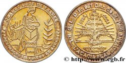 FRANC - MAÇONNERIE Médaille, Orient de Saint Paul, 10e anniversaire de la Loge l’Acacia flamboyant TTB