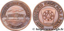 FREEMASONRY Médaille, Lodge Saint John Tulliallan, n°598