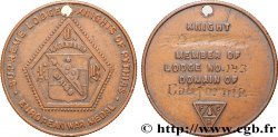 FRANC - MAÇONNERIE Médaille, Supreme Lodge knights of Pythias