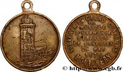 TROISIÈME RÉPUBLIQUE Médaille, Souvenir du grand concours de musique, harmonie, orphéon et fanfares