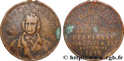 TROISIÈME RÉPUBLIQUE Médaille, Souvenir des fêtes, Inauguration de la statue de François Arago
