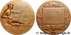 TROISIÈME RÉPUBLIQUE Médaille, Exposition coloniale, agricole et industrielle