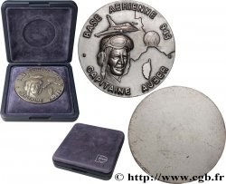 AERONAUTICS - AVIATION : AVIATORS & AIRPLANES Médaille, Capitaine Auber