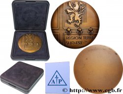 CINQUIÈME RÉPUBLIQUE Médaille, Région Terre Sud-Est