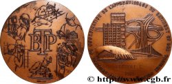 FUNFTE FRANZOSISCHE REPUBLIK Médaille, Comité centrale de la coordination de l’apprentissage du bâtiment et des travaux publics