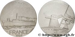 CINQUIÈME RÉPUBLIQUE Médaille, Paquebot France