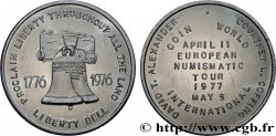 ÉTATS-UNIS D AMÉRIQUE Médaille, European Numismatic Tour