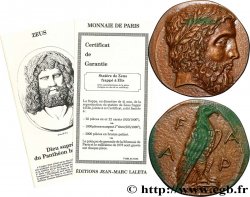CINQUIÈME RÉPUBLIQUE Médaille, Reproduction d’un statère de Zeus frappé à Elis