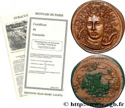 CINQUIÈME RÉPUBLIQUE Médaille, Reproduction d’un Tétradrachme de Syracuse