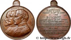 DEUXIÈME RÉPUBLIQUE Médaille, Commissaire, Rattier et Boichot, représentants du peuple