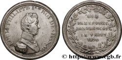 LOUIS-PHILIPPE Ier Médaille, Louis-Philippe, Élu par le voeu des français