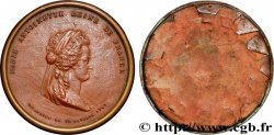 MARIE-ANTOINETTE, REINE DE FRANCE Médaille, commémoration de la mort de Marie-Antoinette, tirage uniface TTB+