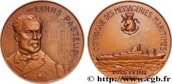 TROISIÈME RÉPUBLIQUE Médaille, Paquebot Pasteur