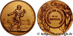 SOCIÉTÉS D AGRICULTURE, HORTICULTURE, PÊCHE ET CHASSE Médaille, Association des agriculteurs de la Mayenne