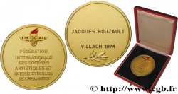 FUNFTE FRANZOSISCHE REPUBLIK Médaille, Fédération internationale des sociétés artistiques et intellectuelles de cheminots