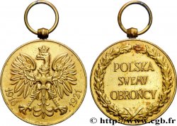 POLOGNE - RÉPUBLIQUE INDÉPENDANTE Médaille, La Pologne à son défenseur