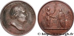 LOUIS XVIII Médaille, Retrait des troupes alliées