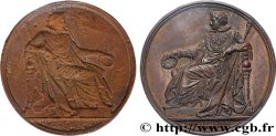 PREMIER EMPIRE / FIRST FRENCH EMPIRE Médaille, École française de Rome, tirage uniface du revers, Galvanoplastie
