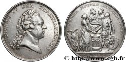 LOUIS XV DIT LE BIEN AIMÉ Médaille, Mariage du dauphin Louis et de l archiduchesse Marie-Antoinette TTB+/TTB