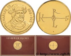 COLLECTION KINGS & QUEENS OF FRANCE Médaille, Charles III