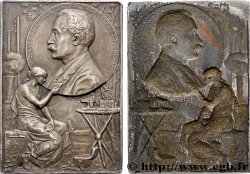 TROISIÈME RÉPUBLIQUE Plaquette uniface, Directeur général des postes et télégraphes , galvanoplastie