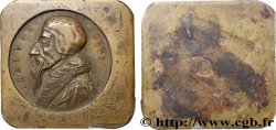 SECOND EMPIRE Médaille uniface, Jean Calvin