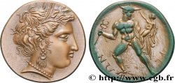 V REPUBLIC Médaille, Reproduction d’un statère d’argent de Pheneos