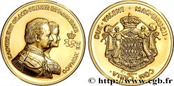MONACO Médaille, Les Princes de Monaco, Rainier III et Grace