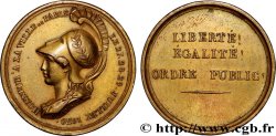 CARLO X Médaille, Honneur à la ville de Paris