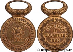 ASSURANCES Médaille, Annonay, Anciens sapeurs pompiers