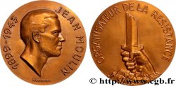 IV REPUBLIC Médaille, Jean Moulin