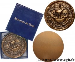 V REPUBLIC Médaille, Reproduction du Sceau de Paris