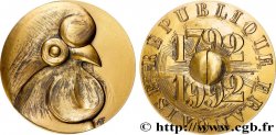 CINQUIÈME RÉPUBLIQUE Médaille, Bicentenaire de la République Française