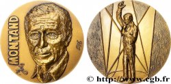 ARTISTS : ENGRAVORS, PAINTERS, SCULPTORS Médaille, Yves Montand