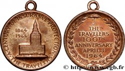 ÉTATS-UNIS D AMÉRIQUE Médaille, 100e anniversaire de The Travelers